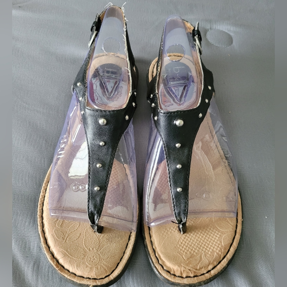 B.O.C Born Thong Sandals - Black, Sz 8, GUC